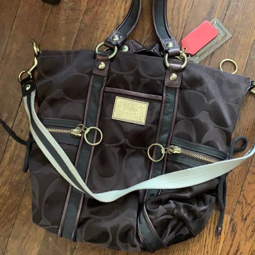 Brown Coach Poppy Satchel!